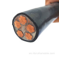 Cable de alimentación PVC blindado subterráneo resistente al fuego